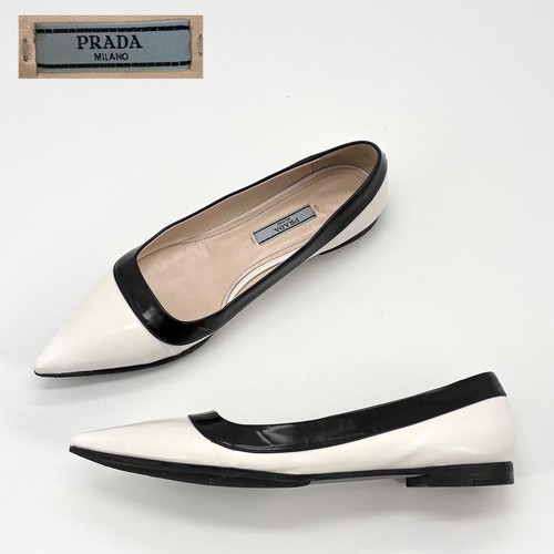 Prada pointed toe flat - prada,