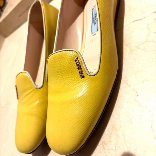 Prada flat shoe - prada, yellow