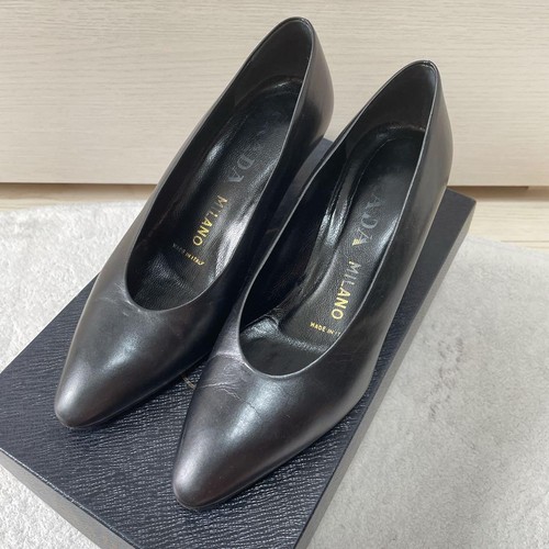 Italy prada heel pumps - in,