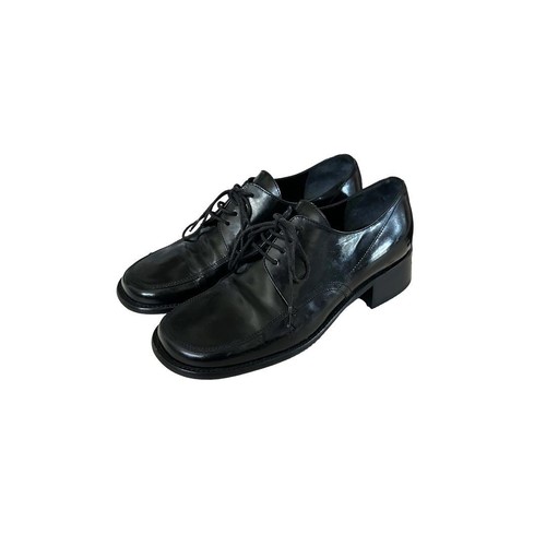 Prada square toe lace pumps - prada,