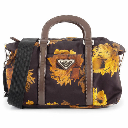 Prada flower pattern shoulder - pattern,
