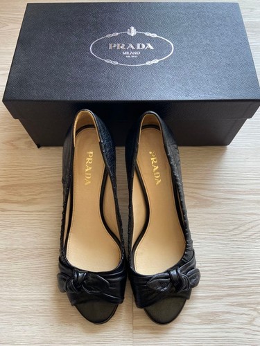 Prada black high - prada, heel