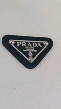 1 x Prada Logo Triangle Black
