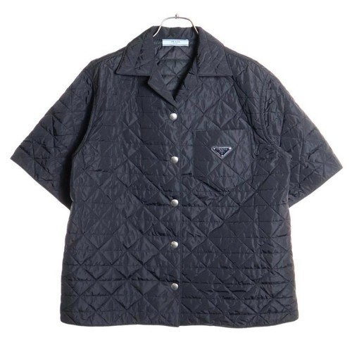 Prada nylon black triangle - nylon,