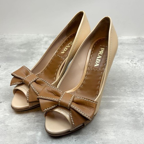Prada pumps open toe - pumps, heel